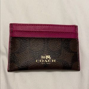 Coach Card Case